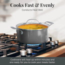 Nonstick Pots and Pans Set - 8 Piece