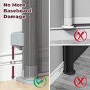 Retractable Baby Gate - Gray