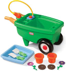 2-in-1 Garden Cart & Wheelbarrow Play Gardening Toy - Multicolor