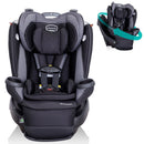 All-in-One Rotating Convertible Car Seat - Quick Clean Cover