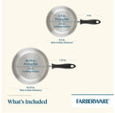 Stainless Steel Frying Pans Set - 2-Piece