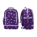 2-in-1 17-Inch Backpack & Insulated Lunch Bag - Unicorn