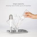 On-The-Go Baby Bottle Drying Rack - Gray