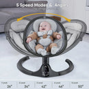 Baby Swings for Infants to Toddler - Black