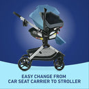 Modes Nest Travel System, 3-in1 Modular Carseat Stroller Combo - Bayfield
