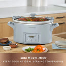 7qt Programmable Countdown Cook and Carry Slow Cooker - Light Stone