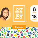 Diapers - Size 6 - Alphabet Soup (17ct)