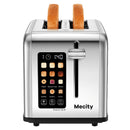 2-Slice Touchscreen Toaster - Silver