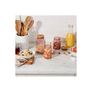 16oz Vintage Regular Mouth Mason Jar - Pink