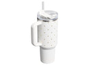 40 oz Stainless Steel H2.0 FlowState Quencher Tumbler - Frost Polka Dot