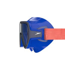 Kids' Swim Mask with Fabric Strap - Blue