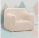 Kids' Cozee Faux Shearling Chair - Cream
