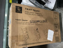 Tripp Trapp High Chair & Stokke Tray V2 - Storm Grey/nordic grey cushion