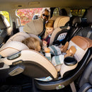 Gold Revolve 360 Slim 2-in-1 Rotating Convertible Car Seat - Travertine