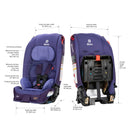 Radian 3R All-in-One Car Seat - Purple Wildberry