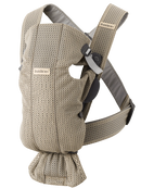 Baby Carrier Mini, 3D Mesh - Beige Grey