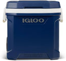 MaxCold 58 Litre (62 US QT) Roller Ice Cooler- Blue
