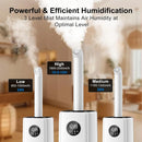 Ultrasonic Humidifier for Large Rooms - White