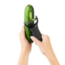 Y Peeler: Stainless Steel - Black