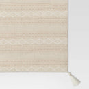 Cotton Printed Placemat with Tassels