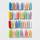 Sidewalk Chalk Bucket 45 pc with 4 Holders - Toddler Art Play Set
