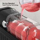 2.6L Slushie Machine & Soft Serve Ice Cream Maker with Rapid Freezing Technology - Black