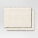 2pk Textured Solid Placemat - Threshold™