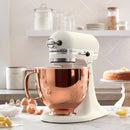5 Quart 10-Speed Stand Mixer with Copper Bowl - Fresh Linen