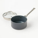 1.5qt Nonstick Ceramic Coated Aluminum Sauce Pan