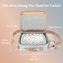 Insulated Kids Lunch Bag - Checker Gradient