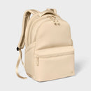 14L Faux Neoprene Backpack - Cream