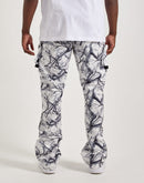 Kloud 9 Nylon Flare Cargo Pants