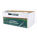 Coghlan's Silver Tent Stakes 0.625 in. W X 9 in. L 1 pk, Pack of 50