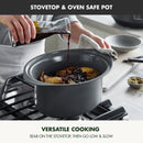 8-Quart Locking Lid Slow Cooker - Graphite