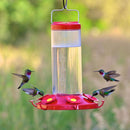 Perky-Pet Hummingbird 48 oz Glass/Plastic Nectar Bird Feeder 6 ports, Pack of 6