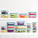 Plastic Storage Container Set - Clear