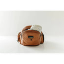 Vegan Leather Hip Seat Baby - Carrier Cognac