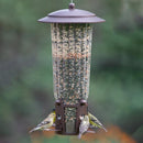 Perky-Pet Squirrel-Be-Gone Wild Bird 4 lb Plastic Ladder Bird Feeder 4 ports, Pack of 2