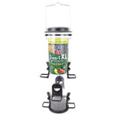 Perky-Pet Goldfinch 4 lb Plastic 2-in-1 Tube Bird Feeder 6 ports