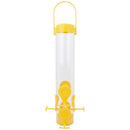 Perky-Pet Finch 1.5 lb Plastic Tube Bird Feeder 6 ports