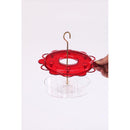 Birds Choice Hummingbird 0.75 oz Polycarbonate Hanging Nectar Bird Feeder 6 ports