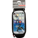 Bell Sports Stowaway Fabric 450 Top Tube Phone Storage Bag Black/Silver, Pack of 2