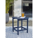 Signature Design by Ashley Sundown Treasure Blue Rectangular Plastic Casual End Table