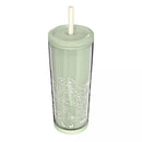 25 Fl Oz SAN Straw Tumbler - Thyme Meadow