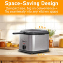 Electric Deep Fryer - 2.5 Quart Capacity