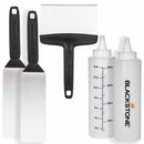 Blackstone Stainless Steel Silver Griddle Tool Set 5 pc, Pack of 4