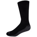 Dickies Dri-Tech Men's 12-15 Crew Socks Black, Pack of 2