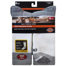 Dickies Dri-Tech Men's 6-12 Cushion Crew Socks White, Pack of 2