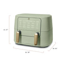 9 QT TriZone Air Fryer - Sage Green