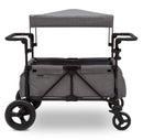 Wrangler Stroller Wagon with Car Seat Adapter - Gray